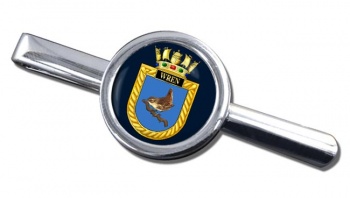 HMS Wren (Royal Navy) Round Tie Clip
