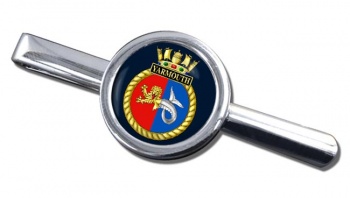HMS Yarmouth (Royal Navy) Round Tie Clip