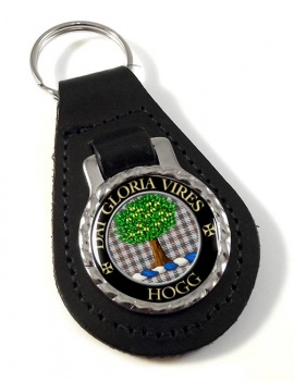 Hogg Scottish Clan Leather Key Fob