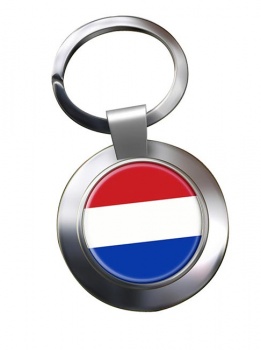 Netherlands Nederland Metal Key Ring