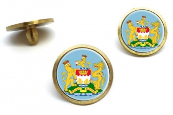 British Hong Kong Golf Ball Marker