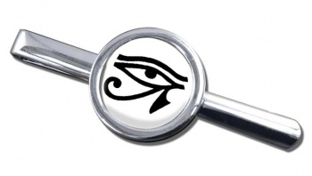 Eye of Horus Round Tie Clip