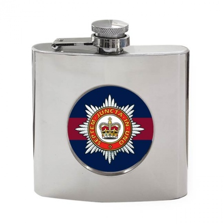 Household Division, British Army ER Hip Flask