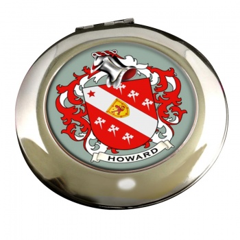Howard Coat of Arms Chrome Mirror