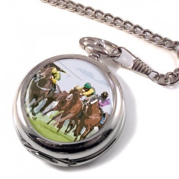 Horse Racing Pocket Watch