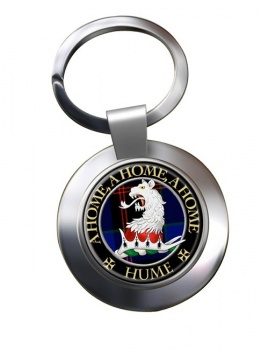 Hume Scottish Clan Chrome Key Ring