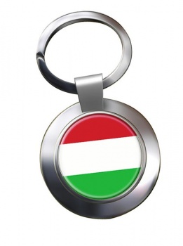 Hungary Metal Key Ring