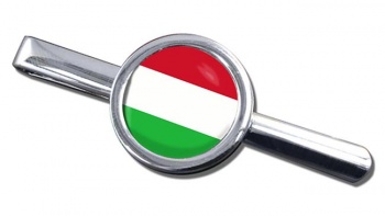 Hungary Round Tie Clip