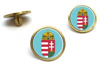 Hungary Coat of Arms Golf Ball Marker