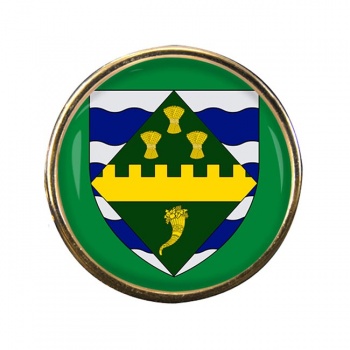 Huntingdonshire (England) Round Pin Badge