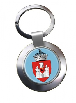 Iasi (Romania) Metal Key Ring