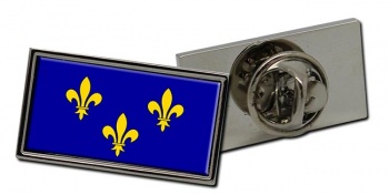 Ile-de-France Flag Pin Badge