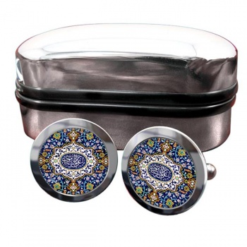 Iman reza Round Cufflinks