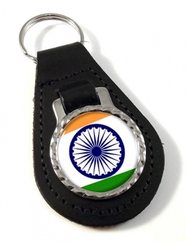 India Leather Key Fob
