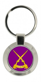 Infantry Corps (Ireland) Chrome Key Ring
