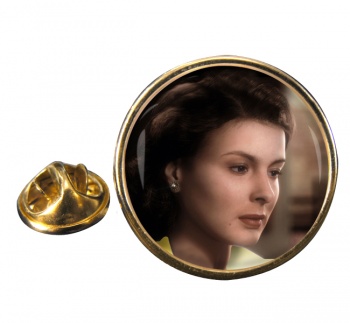 Ingrid Bergman Round Pin Badge