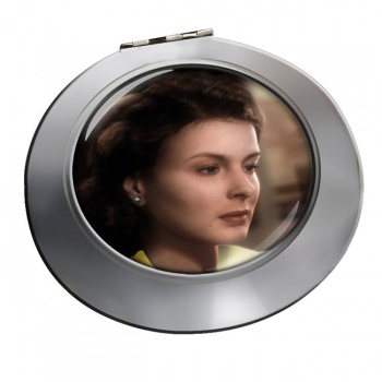 Ingrid Bergman Chrome Mirror