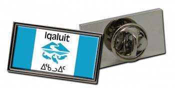 Iqaluit (Canada) Flag Pin Badge
