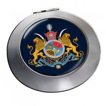 Imperial Coat of Arms Iran Round Mirror