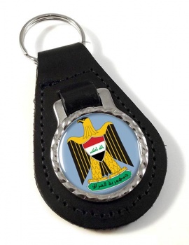 Iraq Leather Key Fob