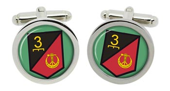 3 Mechanical Irish Defence Forces Cufflinks in Box