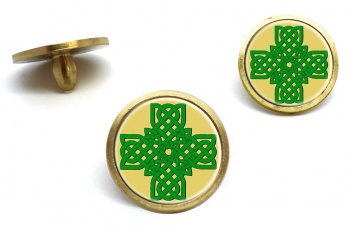 Irish Knot Cross Golf Ball Marker Set