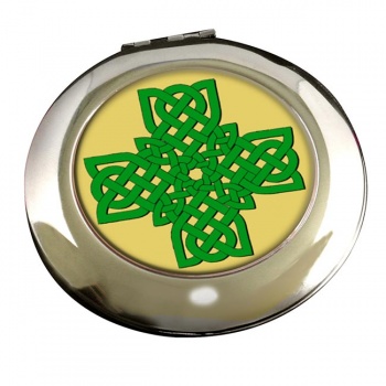 Irish Knot Cross Round Mirror