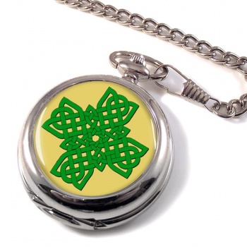 Irish Knot Cross Pocket Watch