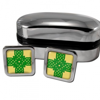 Irish Knot Cross Square Cufflinks