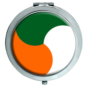 Irish Defence Forces Roundel Chrome Mirror