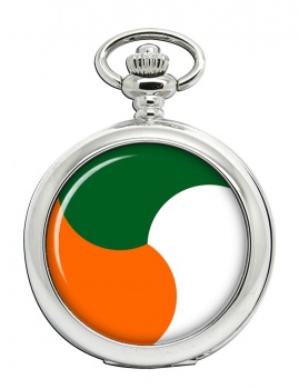 Irish Defence Forces Roundel Pocket Watch