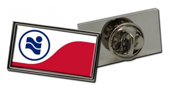 Irving TX Flag Pin Badge
