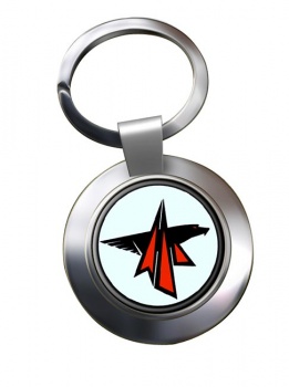 106 Squadron IAF Chrome Key Ring