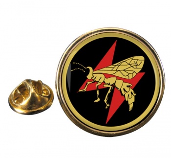 113 Squadron IAF Round Pin Badge