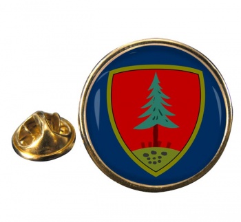 Brigata Meccanizata Pinerolo (Italian Army) Round Pin Badge