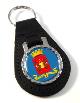 Italian Army (Esercito Italiano) Leather Key Fob