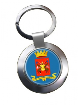 Italian Army (Esercito Italiano) Chrome Key Ring