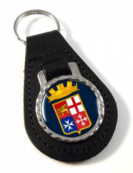 Italian Navy (Marina Militare) Leather Key Fob