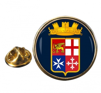 Italian Navy (Marina Militare) Round Pin Badge