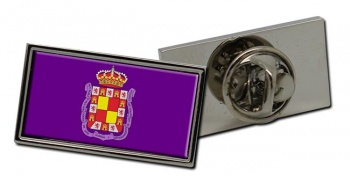 Jaen Ciudad (Spain) Flag Pin Badge