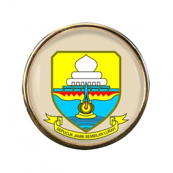 Jambi (Indonesia) Round Pin Badge