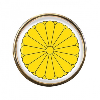 Japan Round Pin Badge