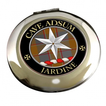 Jardine Scottish Clan Chrome Mirror