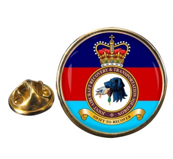 Joint Aircraft Recovery and Transportation Squadron Round Pin Badge