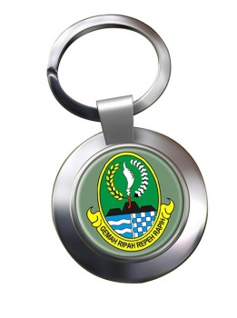 Jawa Barat (Indonesia) Metal Key Ring