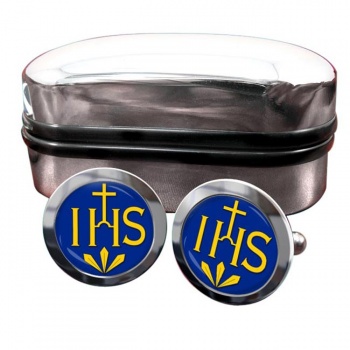 Society of Jesus (Jesuit) Round Cufflinks