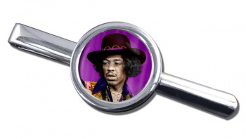 Jimi Hendrix Round Tie Clip