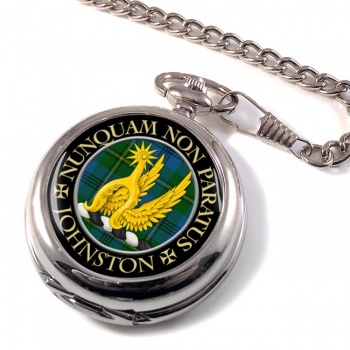 Johnston Scottish Clan Pocket Watch