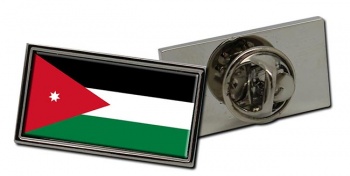Jordan Flag Pin Badge