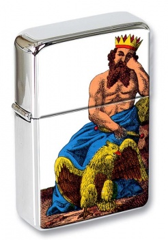 Jupiter (The Pope) Tarot Flip Top Lighter